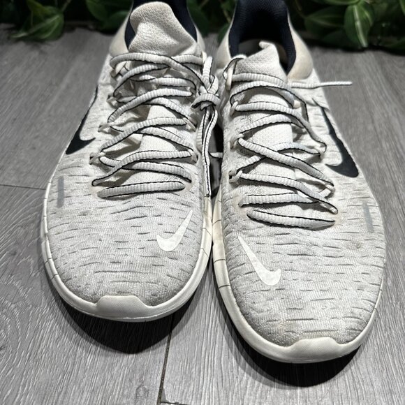 Nike Free Run RN 5.0 Next Men's Size 8.5 White Black Running Shoes CZ1884-010 - Picture 3 of 10